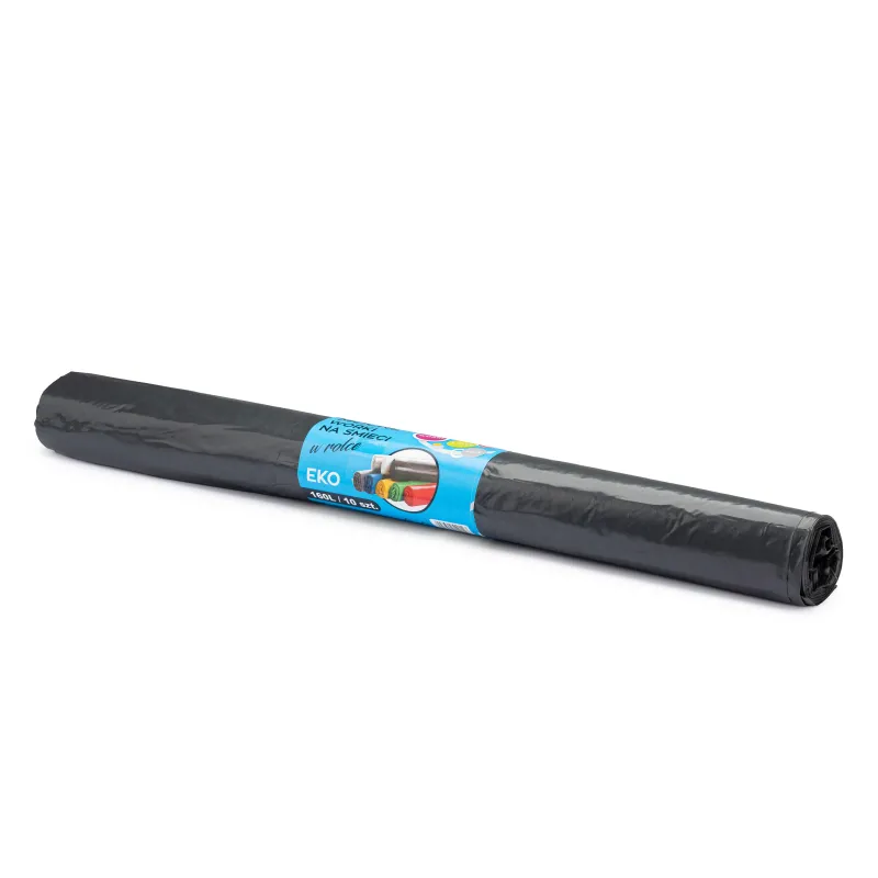 Worki na odpady LDPE 160L czarne/niebieskie/zielone/żółte/czerwone